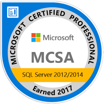 MS SQL Server 2014 DBA